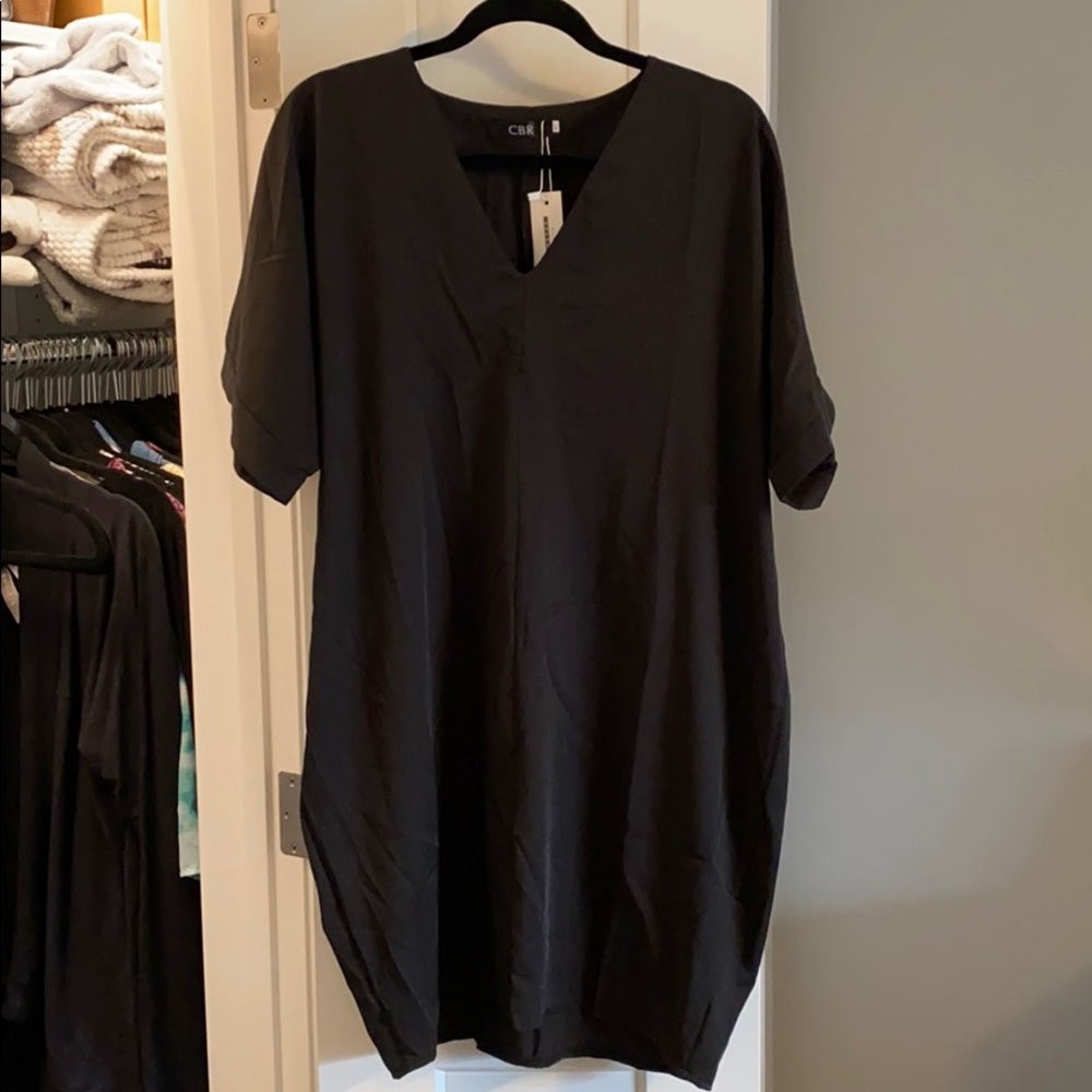 Stylish modern black dress